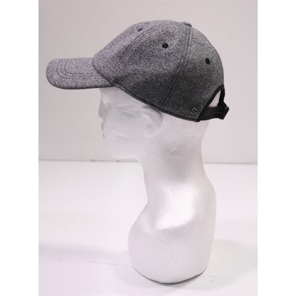 Lululemon Unisex Heather Gray Knit Adjustable Wicking Baseball Hat Cap - Picture 3 of 7
